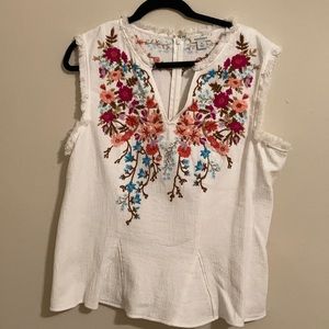 Beautiful embroidery. Never worn